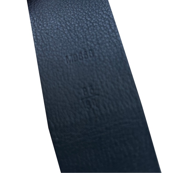 Limited Edition vintage rare Louis Vuitton Belt Black and Gold - Picture 3 of 7